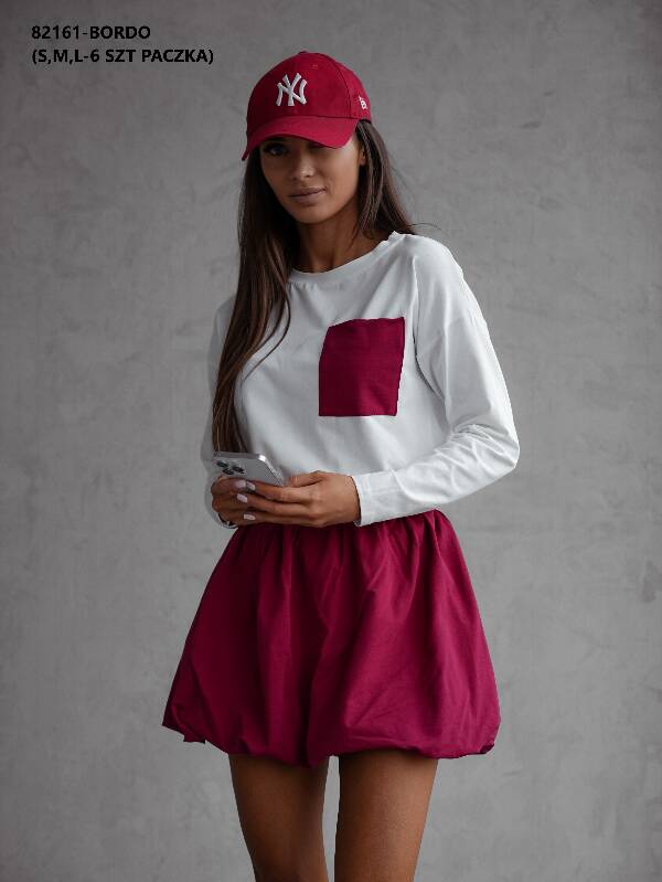 Sukienki damskie (Polska produkt) Roz S-M-L Paczka 5 szt /1 Kolor